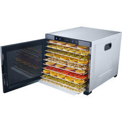 Zdjęcie do “STALGAST Suszarka do żywności, dehydrator na 10 tac, P 1,1 kW - S690310”.