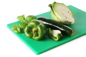 Zdjęcie do “Hendi Deska do krojenia HACCP 600x400 mm zielona do warzyw - kod 825631”.