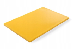 Zdjęcie do “Hendi Deska do krojenia HACCP 600x400 mm żółta do drobiu surowego - kod 825655”.