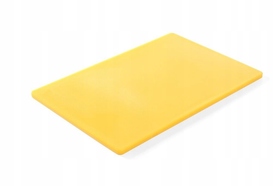 Zdjęcie do “Deska do krojenia HACCP 450x300 mm żółta do drobiu surowego - kod 825563”.