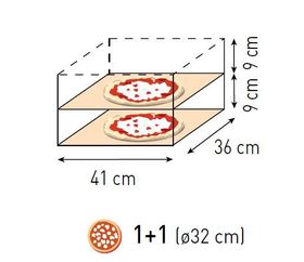 Zdjęcie do “Piec do pizzy Prismafood Basic 2/40 VERTO - kod 226674”.