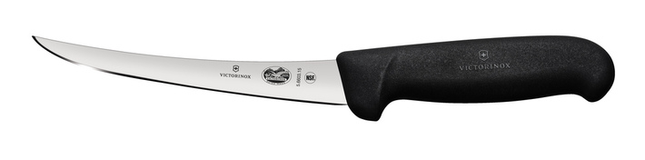 Zdjęcie do “Victorinox Fibrox Nóż do trybowania, wąskie wygięte ostrze 150 mm - kod 5.6603.15”.