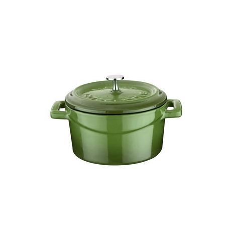 Zdjęcie do “Mini garnek żeliwny zielony 530 ml - kod 832080”.