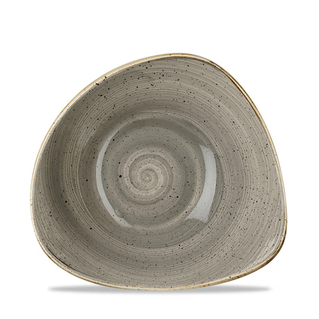 Zdjęcie do “Fine Dine miska trójkątna Peppercorn grey 235 mm/600 ml - kod SPGSTRB91”.