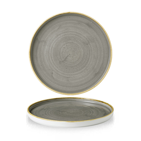 Zdjęcie do “Fine Dine Talerz płytki z rantem Peppercorn Grey ś. 260 mm - kod SPGSWP261”.