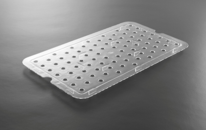 Zdjęcie do “Ociekacz do pojemników GN 1/1 z poliwęglanu 467x263 mm - kod 868522”.