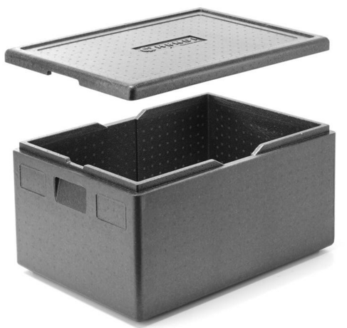 Zdjęcie do “Pojemnik termoizolacyjny cateringowy 685x485x(H)360 mm - kod 707456”.