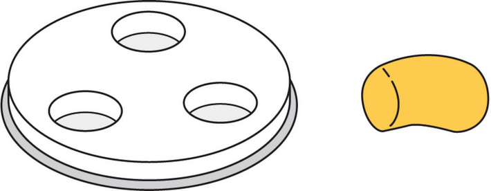 Zdjęcie do “Końcówka do GNOCCHI do maszynki kod 201619 - kod 229415”.