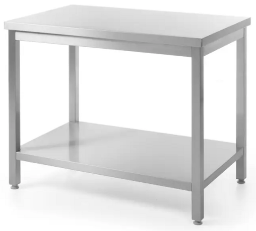Zdjęcie do “Stół centralny z półką 800x700x850 mm skręcany - kod 815830”.