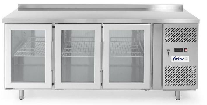 Zdjęcie do “Stół chłodniczy 3-drzwiowy przeszklony z agregatem bocznym - kod 233436”.