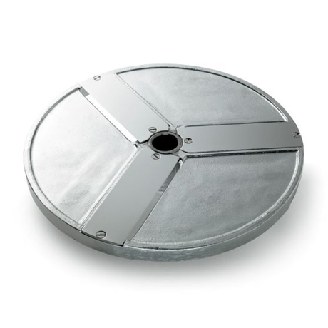 Zdjęcie do “Tarcza do plastrów 2 mm z 3 nożami prostymi SAMMIC - kod 1010220”.