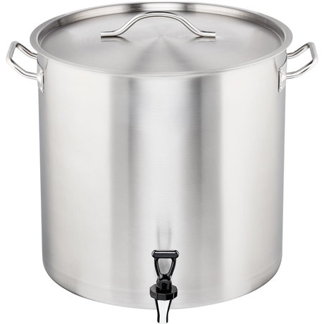 Zdjęcie do “Stalgast Garnek wysoki z kranem, stalowy, śr, 400 mm, V 50,3 l - kod S011410”.