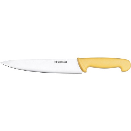 Zdjęcie do “Stalgast Nóż kuchenny, HACCP, żółty, dł, ostrza 220 mm - kod S281213”.
