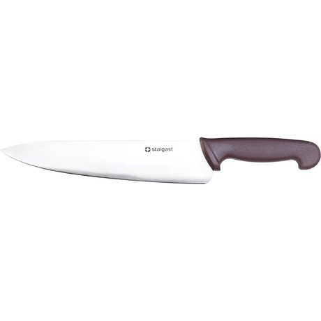 Zdjęcie do “Stalgast Nóż kuchenny, HACCP, brązowy, dł, ostrza 250 mm - kod S281256”.