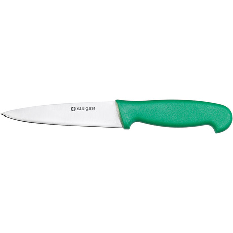 Zdjęcie do “Stalgast Nóż do jarzyn, HACCP, zielony, dł, ostrza 105 mm - kod S285102”.