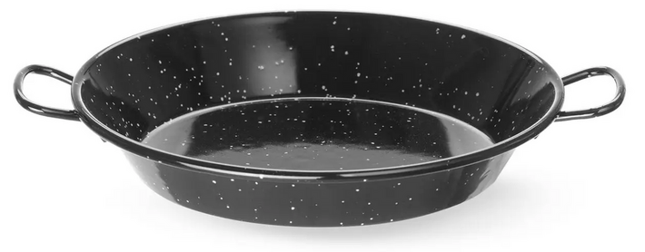 Zdjęcie do “Patelnia do paelli emaliowana śr. 150 mm - kod 622728”.