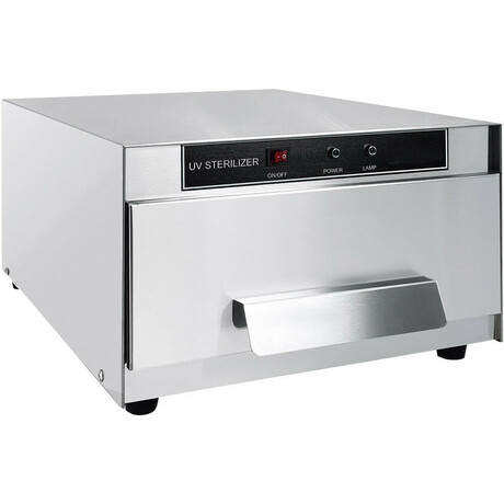 Zdjęcie do “Stalgast Naświetlacz Sterylizator ze stali nierdzewnej, 0,077 kW, 230 V - kod S690552”.