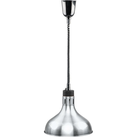 Zdjęcie do “Stalgast Lampa do podgrzewania potraw wisząca, srebrna 0,25 kW- kod S692610”.