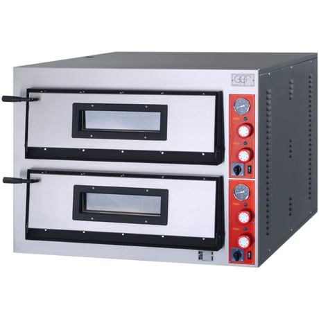Zdjęcie do “Stalgast Piec do pizzy dwukomorowy FR_Line 2x6x36 cm głęboki - kod S781812”.
