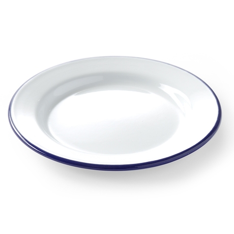 Zdjęcie do “Talerz płytki emaliowany śr. 200 mm - kod 621226”.