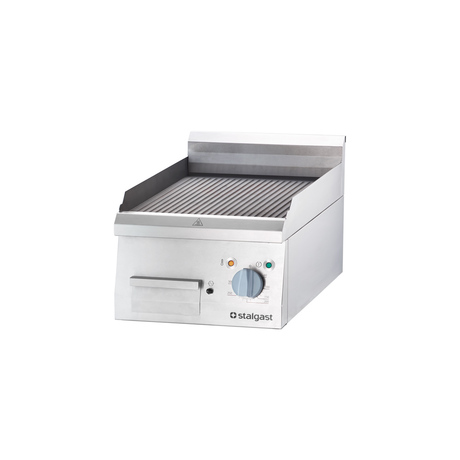 Zdjęcie do “Stalgast płyta grillowa elektryczna, ryflowana, 4 kW - kod S9730200”.
