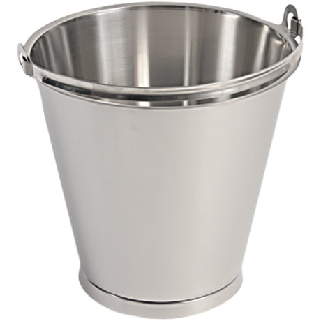 Zdjęcie do “Stalgast wiadro stalowe Premium z pierścieniem i podziałką, Ø 305 mm, 15 l - kod S092151”.