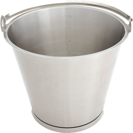 Zdjęcie do “Stalgast wiadro stalowe z podziałką i pierścieniem, Ø 290 mm,  12 l - kod S092123”.