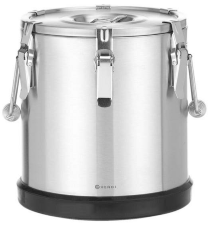 Zdjęcie do “Termos Kitchen Line ze stali nierdzewnej do transportu żywności 15 l - kod 707487”.