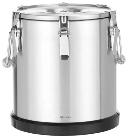 Zdjęcie do “Termos Kitchen Line ze stali nierdzewnej do transportu żywności 22 l - kod 707494”.