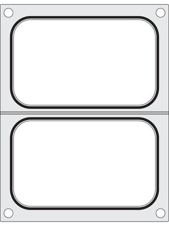 Zdjęcie do “Matryca do zgrzewarki MANUPACK 190 na dwie tacki 178x113 mm - kod 805688”.