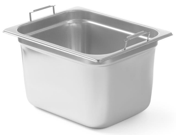 Zdjęcie do “Hendi Pojemnik GN 1/2 z chowanymi uchwytami  wys 200 mm - Kod 803400”.