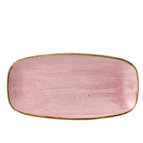 Zdjęcie do “Fine Dine Talerz prostokątny Stonecast Petal Pink 298x153 mm - kod SPPSXO111”.