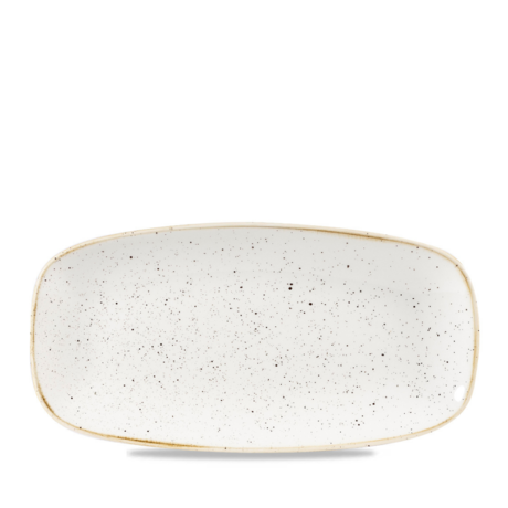 Zdjęcie do “Fine Dine Talerz prostokątny Stonecast Barley White 298x153 mm - kod SWHSXO111”.