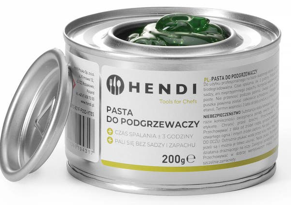 Zdjęcie do “Pasta do podgrzewaczy HORECA (opakowanie zbiorcze 6 sztuk ) - kod 194357”.