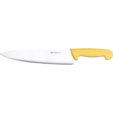 Zdjęcie do “Stalgast Nóż kuchenny, HACCP, żółty, dł, ostrza 250 mm - kod S281253”.