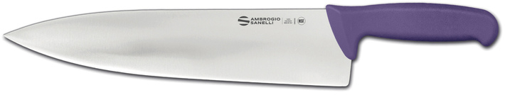 Zdjęcie do “Ambrogio Saneli Nóż rzeźniczy Supra Colore 300 mm - kod S349.030P”.