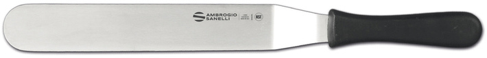 Zdjęcie do “Ambrogio Saneli szpatuła cukiernicza zakrzywiona 260/390 mm - kod S780.026”.