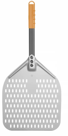 Zdjęcie do “Hendi  Łopata do pizzy z perforacją i krótką rączką 300x660 mm - kod 618097”.