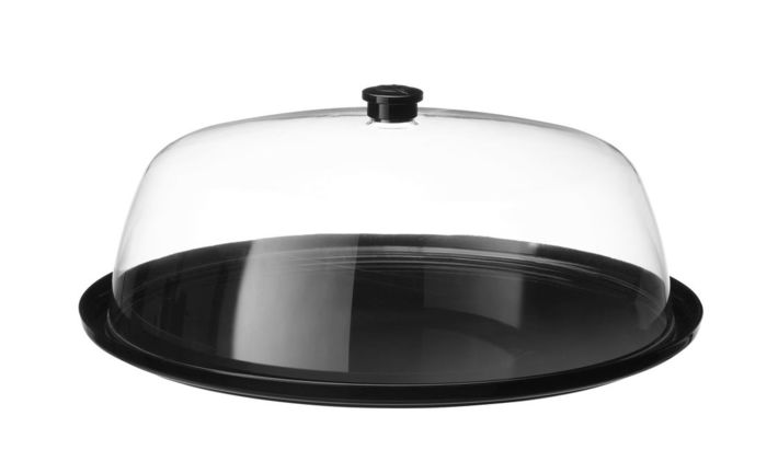 Zdjęcie do “Taca z pokrywą okrągła śr. 350x(H)165 mm - kod 203576”.