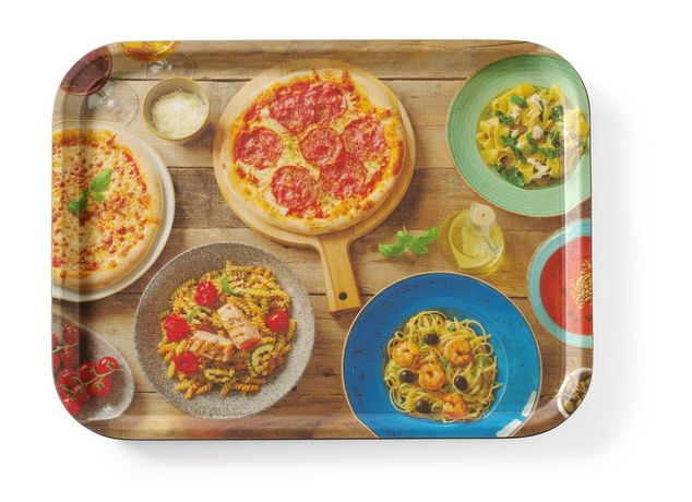 Zdjęcie do “Taca do serwowania Tasty antypoślizgowa z nadrukiem 330x430 mm - kod 508015”.