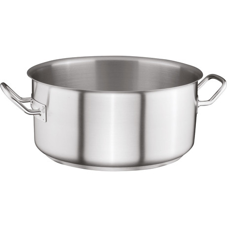 Zdjęcie do “Stalgast Garnek niski bez pokrywki, stalowy śr, 200 mm, 2,5 l - kod S013201”.