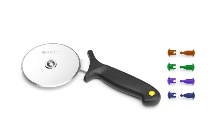Zdjęcie do “Radełko do pizzy czarne - śr. 100 mm  - kod 617014”.