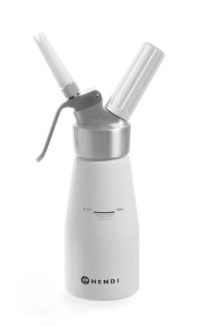 Zdjęcie do “Syfon do bitej śmietany 0,25 l Kitchen Line - kod 588031”.