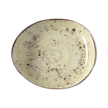 Zdjęcie do “Talerz prezentacyjny Fine Dine OLIVE 270x240 mm - kod 779743”.