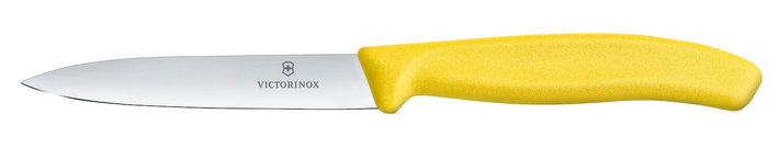 Zdjęcie do “Victorinox Swiss Classic Nóż do jarzyn, gładki, 10 cm, zielony - kod 6.7706.L118”.