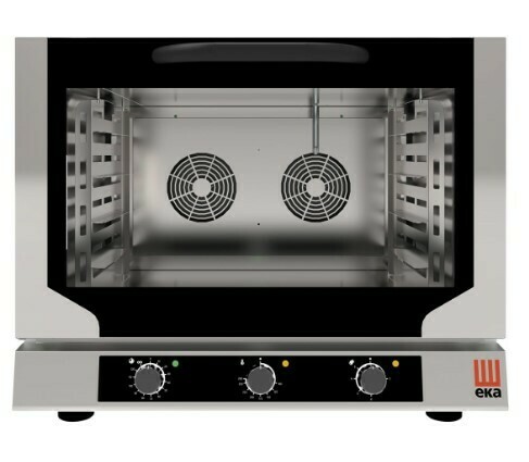 Zdjęcie do “EKA Piec piekarniczy konwekcyjny z nawilżaniem bezpośrednim Evolution 4 x 600x400 mm - kod EKF464NUD”.
