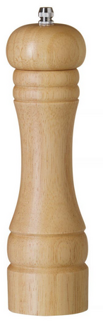 Zdjęcie do “Młynek do pieprzu drewniany śr. 57x(H)215 mm - kod 469729”.