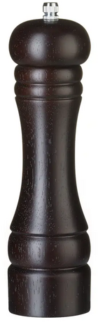 Zdjęcie do “Młynek do pieprzu ciemne drewno śr. 57x(H)215 mm - kod 469804”.