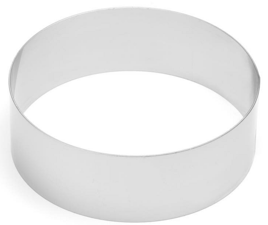 Zdjęcie do “Rant piekarniczo-cukierniczy okrągły śr. ø180x(H)60 mm - kod 512364”.