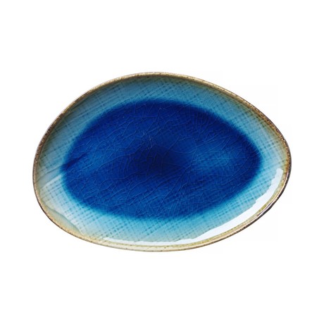Zdjęcie do “Fine Dine Talerz o organicznym kształcie Lazur 265x190 mm - kod 769799”.